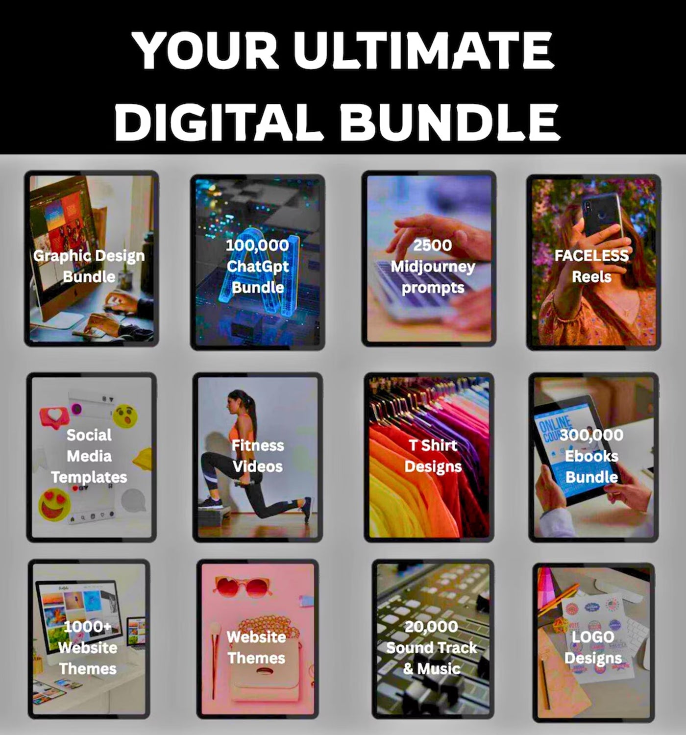 Resell Rights Bundle | 50 Million+ PLR MRR Digital Products